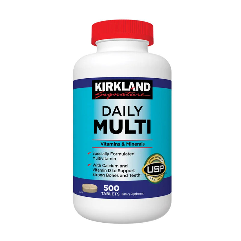 커클랜드 시그니처 데일리 멀티 비타민 500정_Kirkland Signature Daily Multi, 500 Tablets