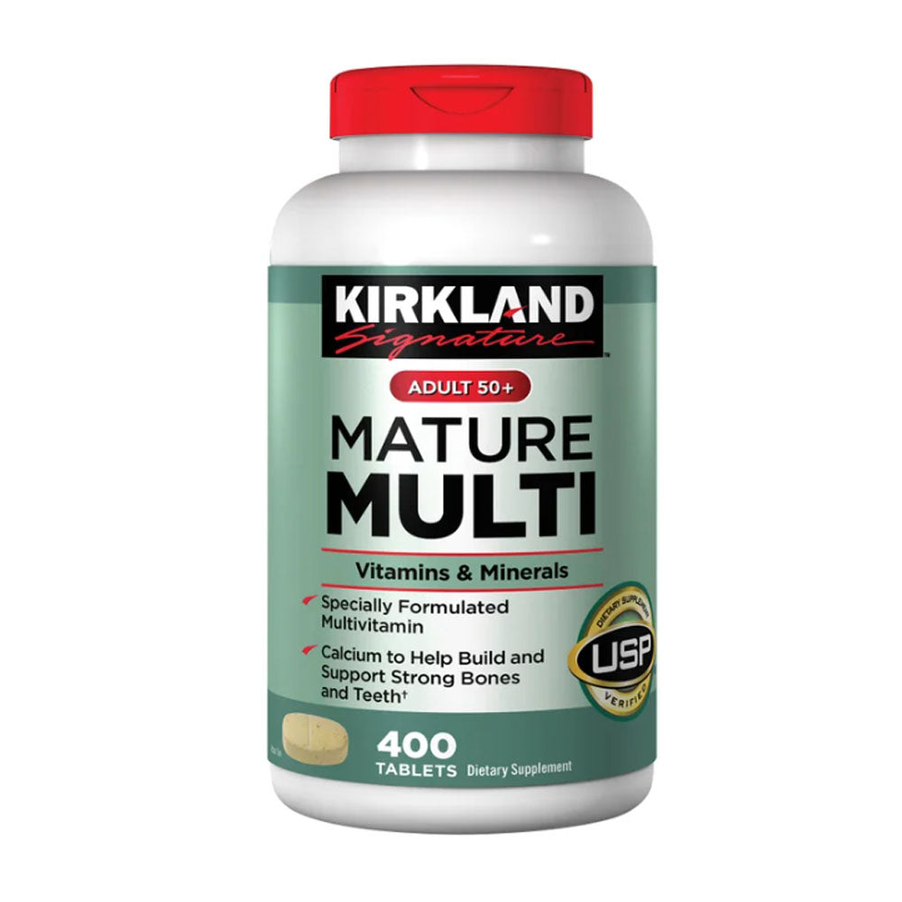 커클랜드 시그니처 성인 50세 이상 종합비타민 미네랄 400정_Kirkland Signature Adult 50+ Mature Multi, 400 Tablets