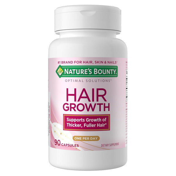 네이처스바운티 옵티멀 솔루션 헤어 그로스 90정_Nature’s Bounty Optimal Solutions Hair Growth 90Capsules