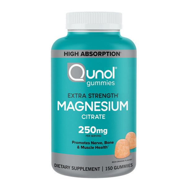 퀴놀 마그네슘 엑스트라 스트랭스 150 구미_Qunol Magnesium Extra Strength 250mg 150Gummies