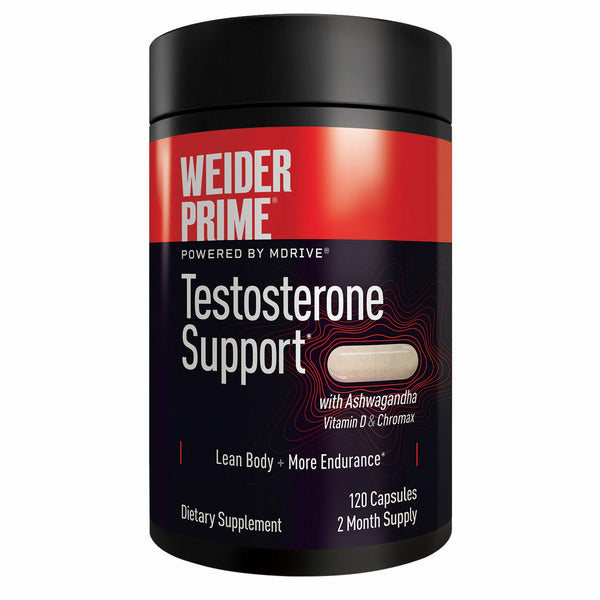웨이더 프라임 테스토스테론 써포트 120정_Weider Prime Testosterone Support for men 120Capsules
